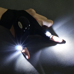 🎄Ventas de Navidad 37% OFF-LED Linterna Guantes impermeables