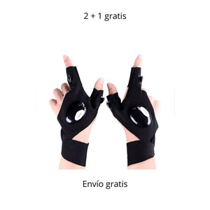 🎄Ventas de Navidad 37% OFF-LED Linterna Guantes impermeables